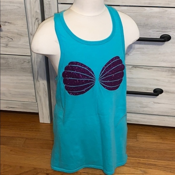 Teal /Little mermaid/ tank - Picture 1 of 4